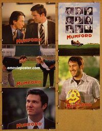 a630 MUMFORD 5 movie lobby cards '99 Lawrence Kasdan, Loren Dean