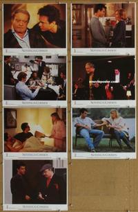 a792 NOTHING IN COMMON 7 movie lobby cards '86 Tom Hanks, Gleason