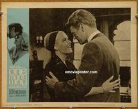 a973 ONE MAN'S WAY movie lobby card #1 '64 Norman Vincent Peale bio!