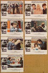 a798 POPE OF GREENWICH VILLAGE 7 English movie lobby cards '84 Roberts