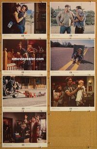 a801 RAISING ARIZONA 7 movie lobby cards '87 Coen Brothers, Cage