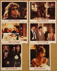 a700 READY TO WEAR 6 movie lobby cards '94 Robert Altman, Sophia Loren