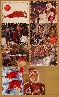 a157 SANTA CLAUSE 8 movie lobby cards '94 Tim Allen, Christmas comedy!