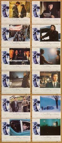 a215 SNOW FALLING ON CEDARS 12 movie lobby cards '99 Ethan Hawke