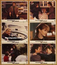 a707 SOMETHING TO TALK ABOUT 6 movie lobby cards '95 Roberts, Quaid