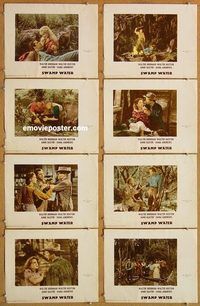 a170 SWAMP WATER 8 lobby cards '41 Jean Renoir, Brennan