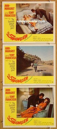 a540 SWINGER 3 movie lobby cards '66 Ann-Margret, Tony Franciosa