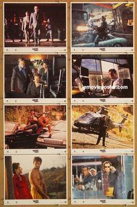 a172 SWORDFISH 8 movie lobby cards '01 John Travolta, Hugh Jackman