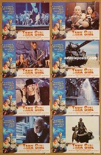 a174 TANK GIRL 8 English movie lobby cards '95 Lori Petty, Ice-T, Watts