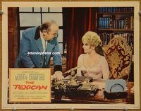 a993 TEXICAN movie lobby card '66 Diana Lorys, Broderick Crawford