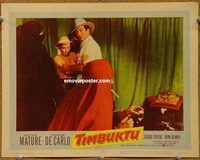 a999 TIMBUKTU movie lobby card #7 '59 Victor Mature, Yvonne De Carlo