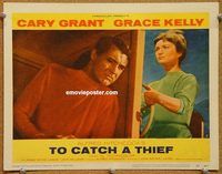 b002 TO CATCH A THIEF movie lobby card #7 '55 Hitchcock, Grant, Kelly