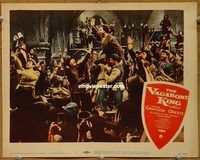 b017 VAGABOND KING movie lobby card #1 '56 Michael Curtiz
