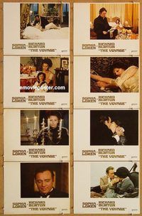 a186 VOYAGE 8 movie lobby cards '74 Sophia Loren, Richard Burton