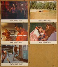 a640 WALKING TALL 5 movie lobby cards '73 Joe Don Baker