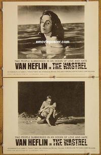 a425 WASTREL 2 movie lobby cards '63 Van Heflin, Ellie Lambetti