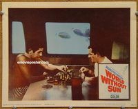 b025 WORLD WITHOUT SUN movie lobby card '65 Jacques-Yves Cousteau