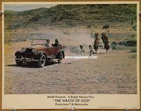 b026 WRATH OF GOD movie lobby card #6 '72 Robert Mitchum, Langella