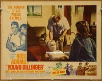 b028 YOUNG DILLINGER movie lobby card #7 '65 Nick Adams, Conrad