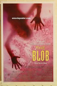 c356 BLOB one-sheet movie poster '88 Kevin Dillon, sci-fi remake!