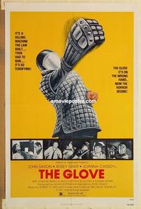 c357 BLOOD MAD one-sheet movie poster '79 John Saxon, Grier, The Glove!