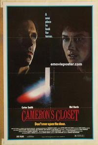 c373 CAMERON'S CLOSET one-sheet movie poster '89 Armand Mastroianni horror!