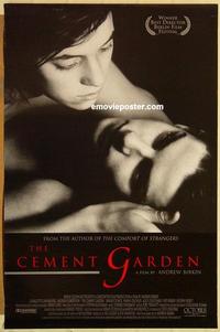 c380 CEMENT GARDEN one-sheet movie poster '93 Andrew Robertson, Gainsbourg