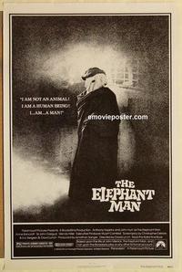 c444 ELEPHANT MAN one-sheet movie poster '80 Anthony Hopkins, David Lynch