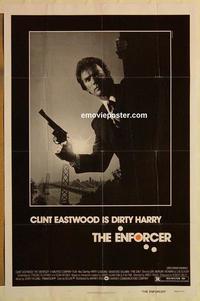 c451 ENFORCER one-sheet movie poster '77 Clint Eastwood, classic!