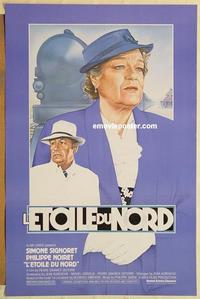 c577 L'ETOILE DU NORD heavy stock one-sheet movie poster '83 Simone Signoret