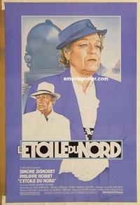 c576 L'ETOILE DU NORD one-sheet movie poster '83 Simone Signoret, French!