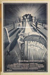 c494 FUNERAL HOME one-sheet movie poster '82 cool horror image!
