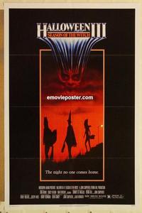 c512 HALLOWEEN 3 one-sheet movie poster '82 Season of the Witch!