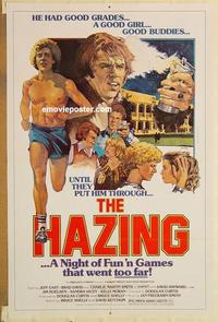 c519 HAZING one-sheet movie poster '77 college horror comedy!