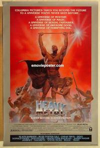 c522 HEAVY METAL style B one-sheet movie poster '81 Richard Corben artwork!
