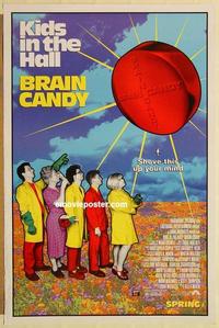 c562 KIDS IN THE HALL BRAIN CANDY DS advance one-sheet movie poster '96