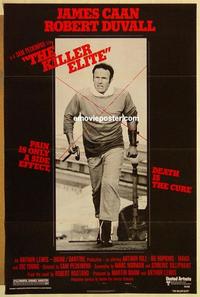 c563 KILLER ELITE one-sheet movie poster '75 James Caan, Sam Peckinpah