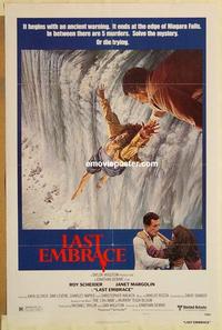 c570 LAST EMBRACE style B one-sheet movie poster '79 Roy Scheider, Margolin