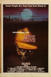 c405 DEAD & BURIED one-sheet movie poster '81 Look Alive, horror image!