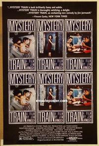 c631 MYSTERY TRAIN one-sheet movie poster '89 Jim Jarmusch