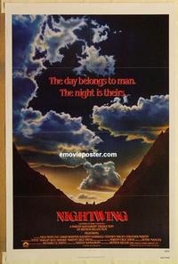 c652 NIGHTWING one-sheet movie poster '79 killer bats, wild horror!
