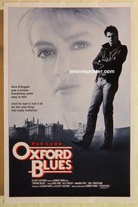 c660 OXFORD BLUES one-sheet movie poster '84 Lowe, Sheedy