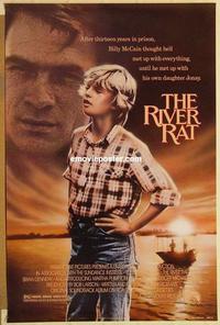 c702 RIVER RAT one-sheet movie poster '84 Tommy Lee Jones, Thomas Rickman