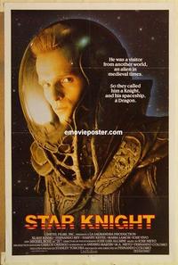 c753 STAR KNIGHT one-sheet movie poster '85 Klaus Kinski, Harvey Keitel