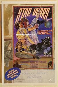 c762 STAR WARS style D 'soundtrack' 1sh movie poster 1978 George Lucas