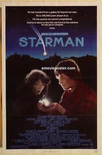 c763 STARMAN one-sheet movie poster '84 John Carpenter, Jeff Bridges