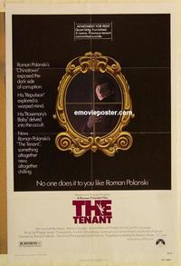 c778 TENANT one-sheet movie poster '76 Roman Polanski, Isabelle Adjani