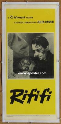 d134 RIFIFI linen Italian locandina movie poster '55 Jules Dassin