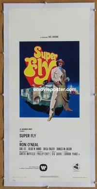 d136 SUPER FLY linen Italian locandina movie poster '72 classic!