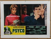 d149 PSYCHO linen Italian photobusta movie poster R70s cool image!